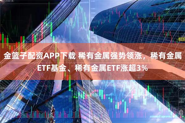 金篮子配资APP下载 稀有金属强势领涨，稀有金属ETF基金、稀有金属ETF涨超3%